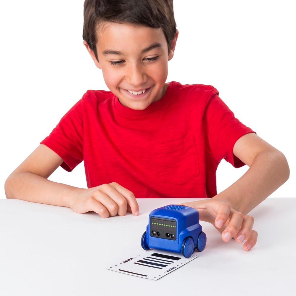 slide 4 of 8, Boxer - Interactive A.I. Robot Toy (Blue) with Personality and Emotions, for Ages 6 and Up, 1 ct