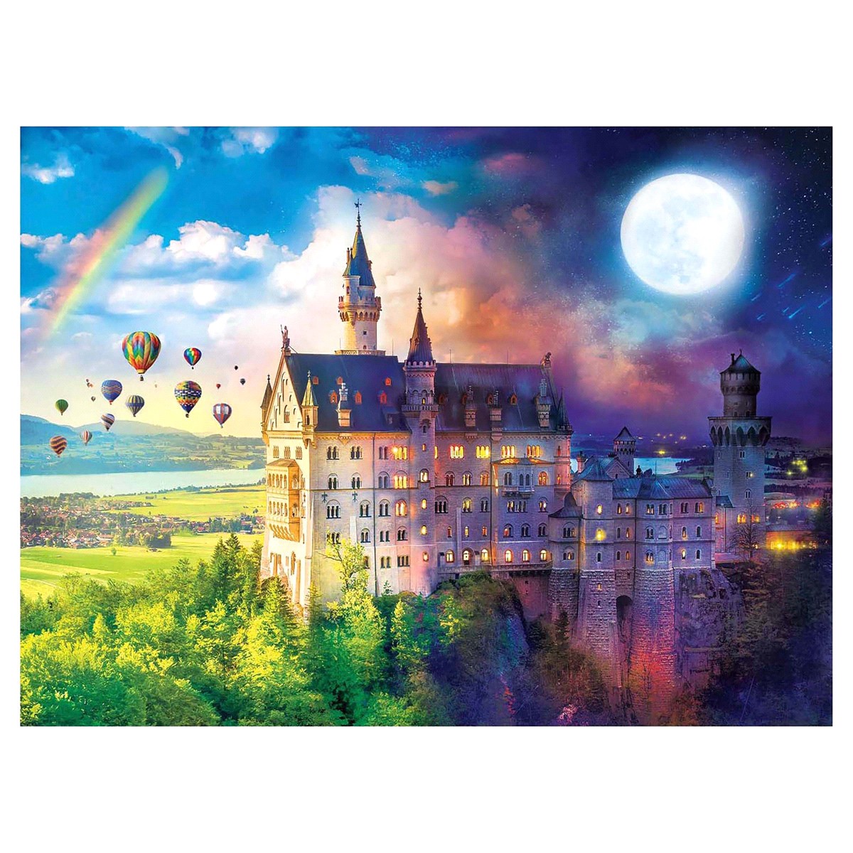 slide 2 of 2, Cardinal Night & Day Puzzle Assortment, 1000 ct