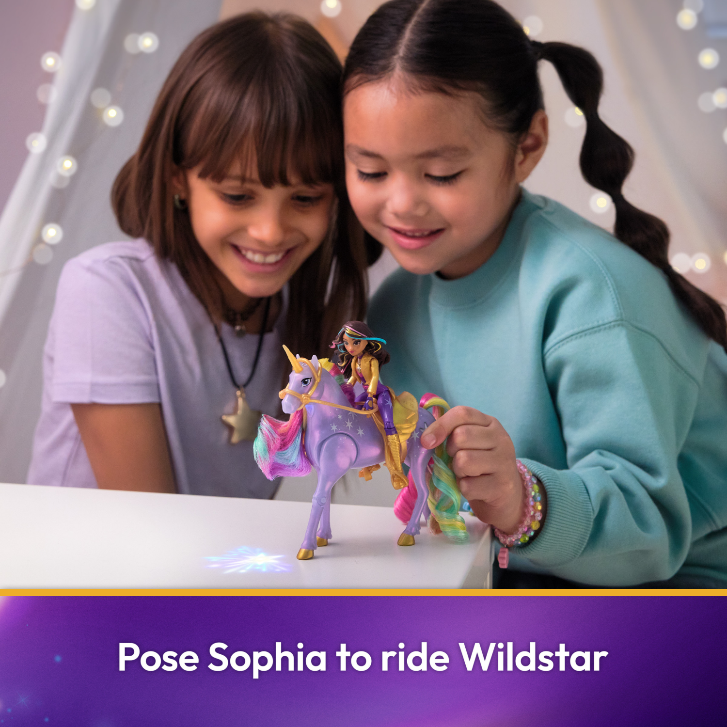 slide 2 of 8, Unicorn Academy, Sophia & Light Magic Wildstar, 8 in