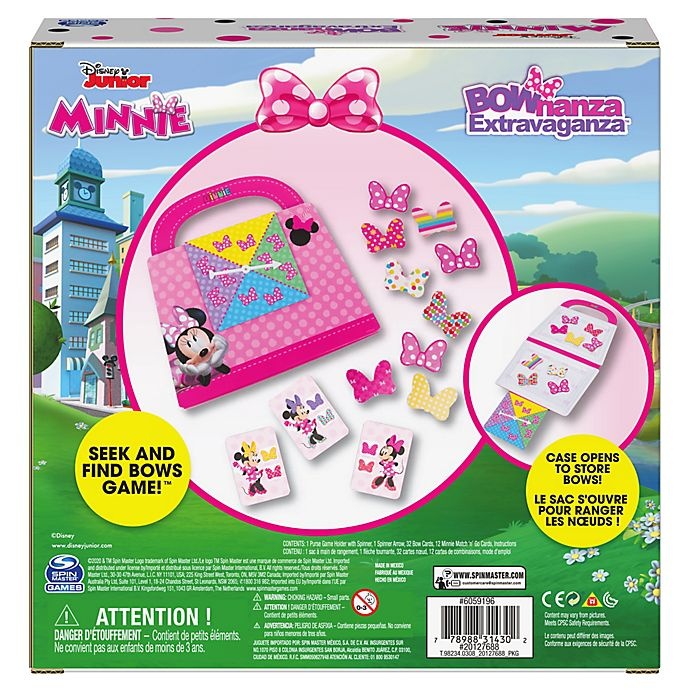 slide 2 of 2, Spin Master Disney Junior Minnie Bownanza Extravaganza Game, 1 ct