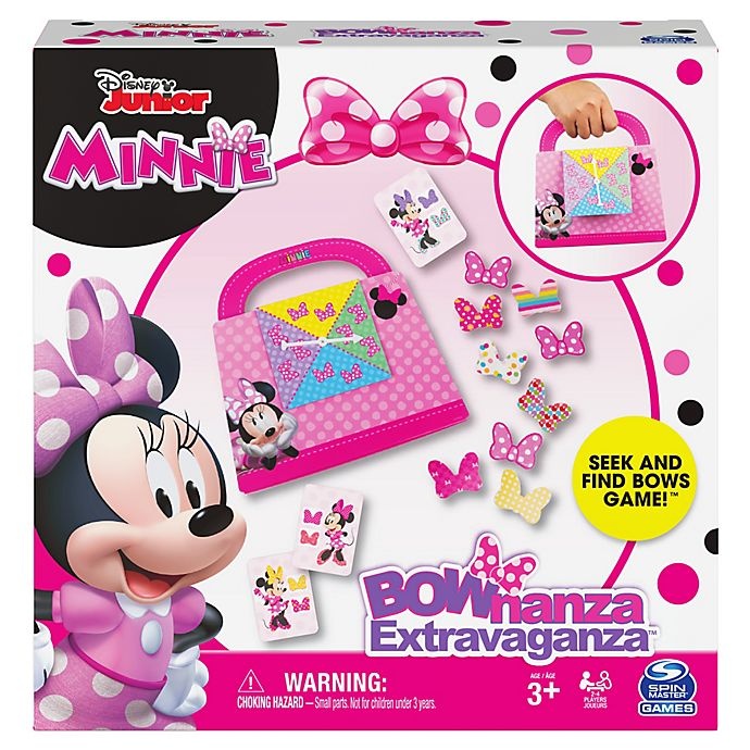 slide 1 of 2, Spin Master Disney Junior Minnie Bownanza Extravaganza Game, 1 ct