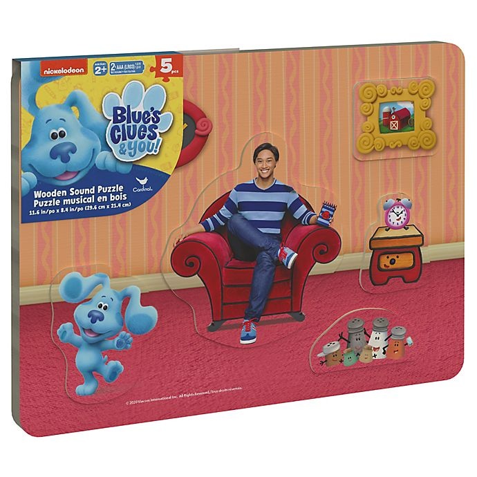 slide 2 of 3, Spin Master Nickelodeon Blue Clues & You! Sound Puzzle, 25 ct