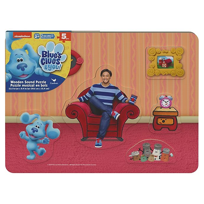 slide 1 of 3, Spin Master Nickelodeon Blue Clues & You! Sound Puzzle, 25 ct