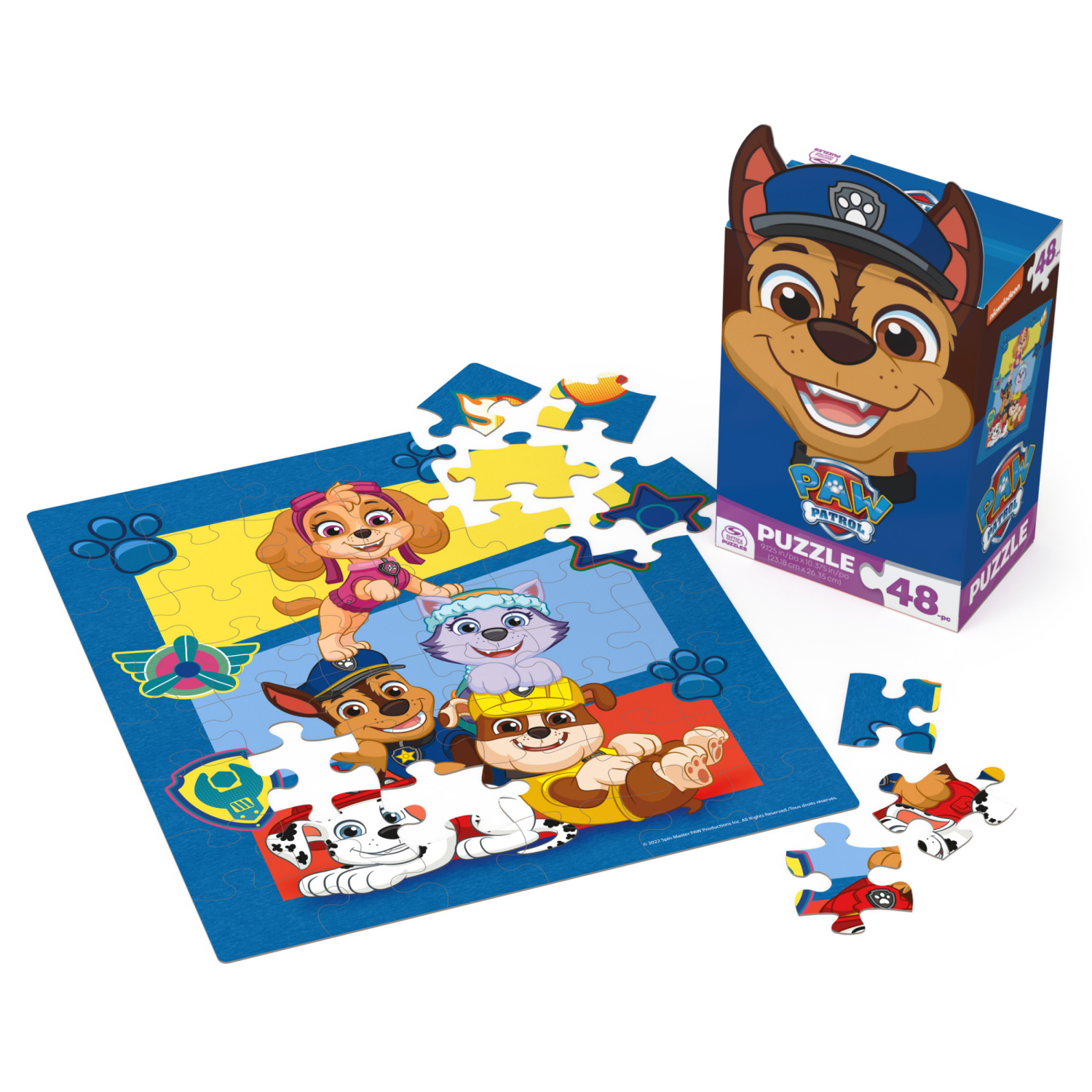 slide 8 of 8, 48-Piece Jigsaw Puzzle, for Kids Ages 3 and up (Styles May Vary), 48 pc