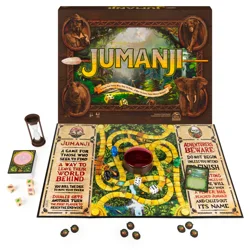 Cardinal Jumanji The Game, Latest Edition of the Classic Adventure Board Game for Kids and Families Ages 8 and up