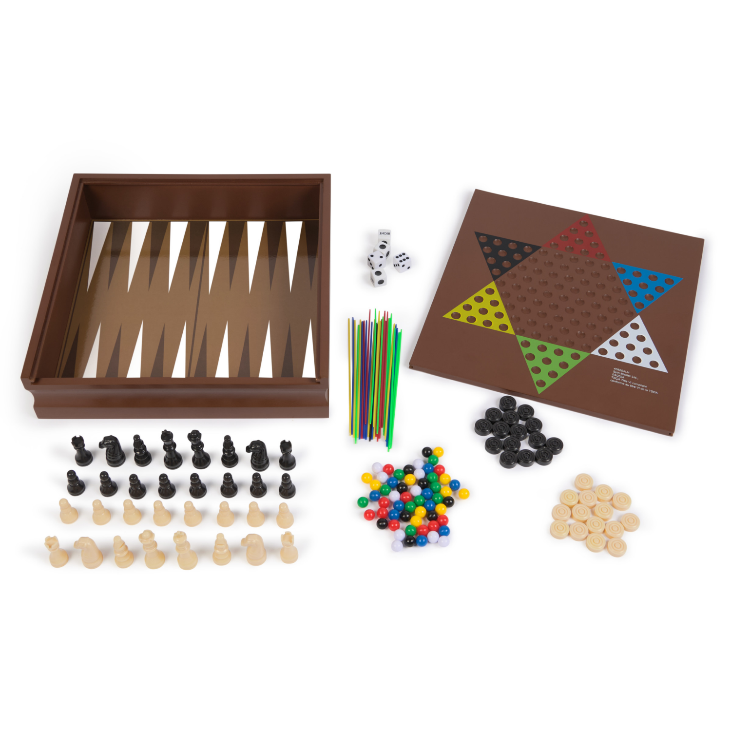 slide 6 of 7, Spin Master Games, Cardinal Classics, Family 10 Classic Games Set 1 Each, 1 ct