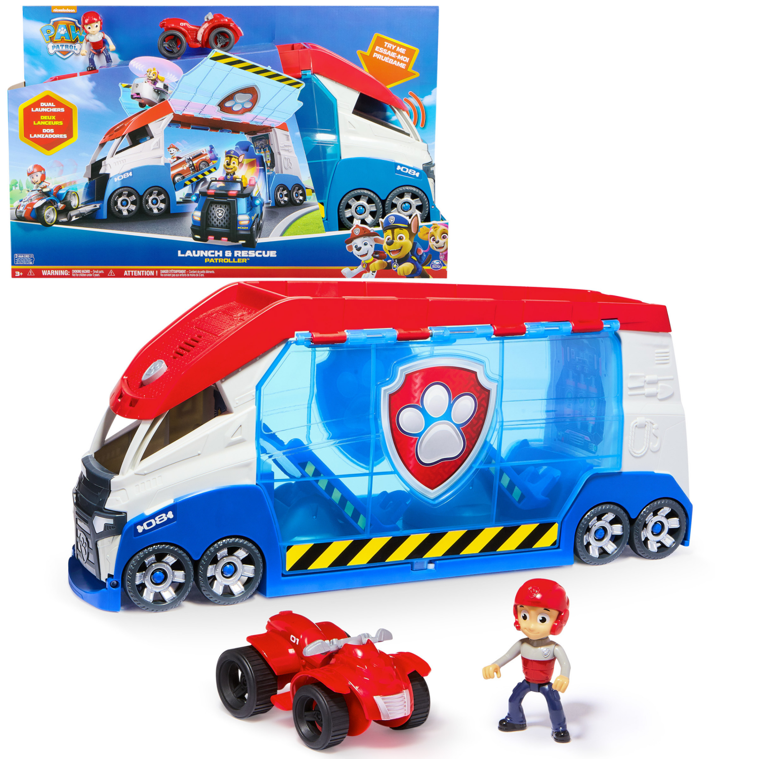 slide 1 of 8, PAW Patrol Vehicle Playset, 1 ct