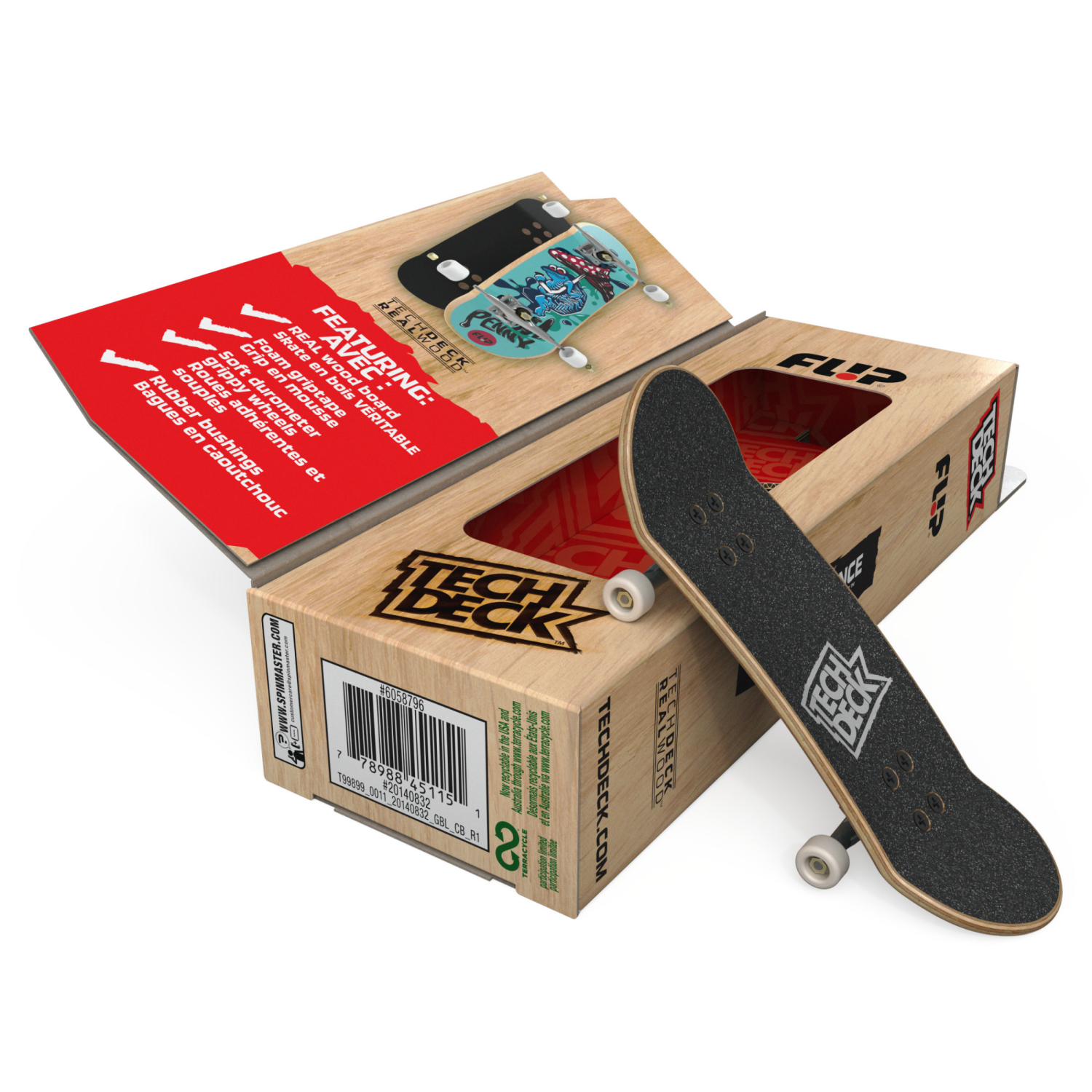 slide 4 of 8, Tech Deck, Performance Series Fingerboards (Styles May Vary), 1 ct