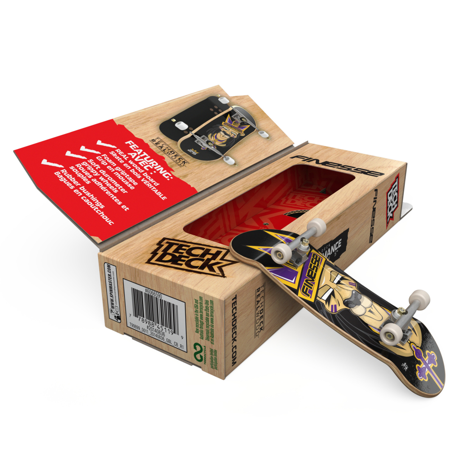 slide 6 of 8, Tech Deck, Performance Series Fingerboards (Styles May Vary), 1 ct