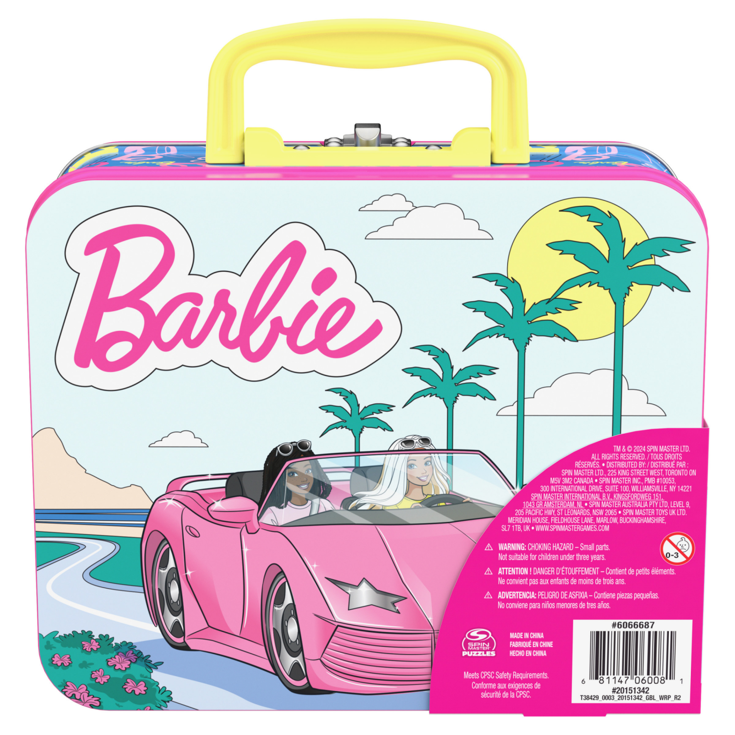 slide 3 of 6, Gabbys Dollhouse, 48-Piece Jigsaw Puzzle Cartoon Artwork Netflix Original Show in Tin Lunch Box with Handle, for Kids Ages 4+, 1 ct