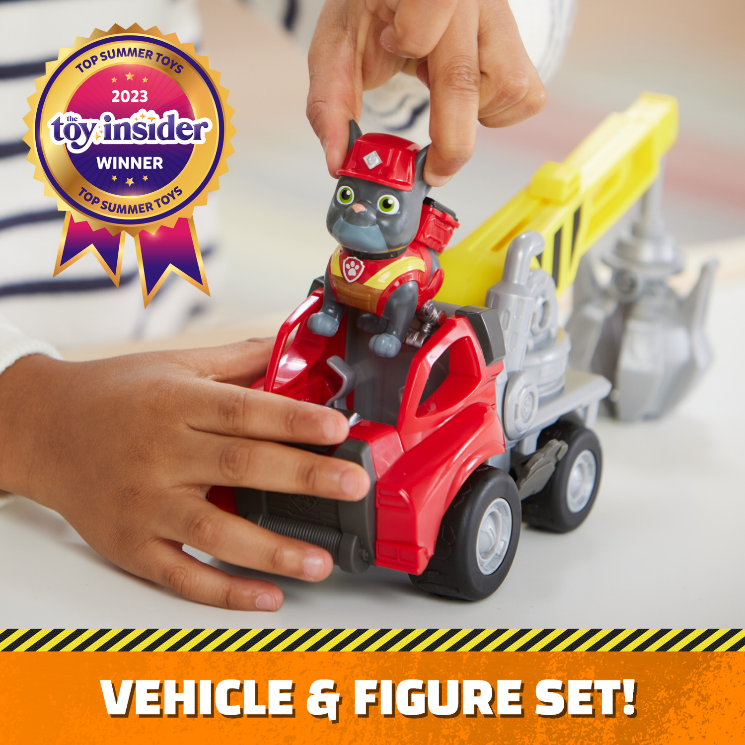 slide 7 of 8, Rubble & Crew Toy Truck and Action Figure 1 EA (Styles May Vary), 1 ct