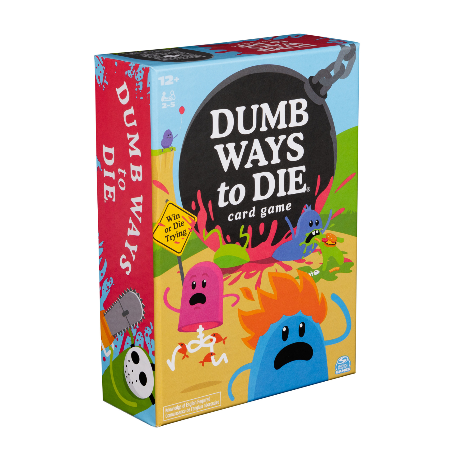 slide 1 of 7, Spin Master Dumb Ways to Die Card Game, 1 ct