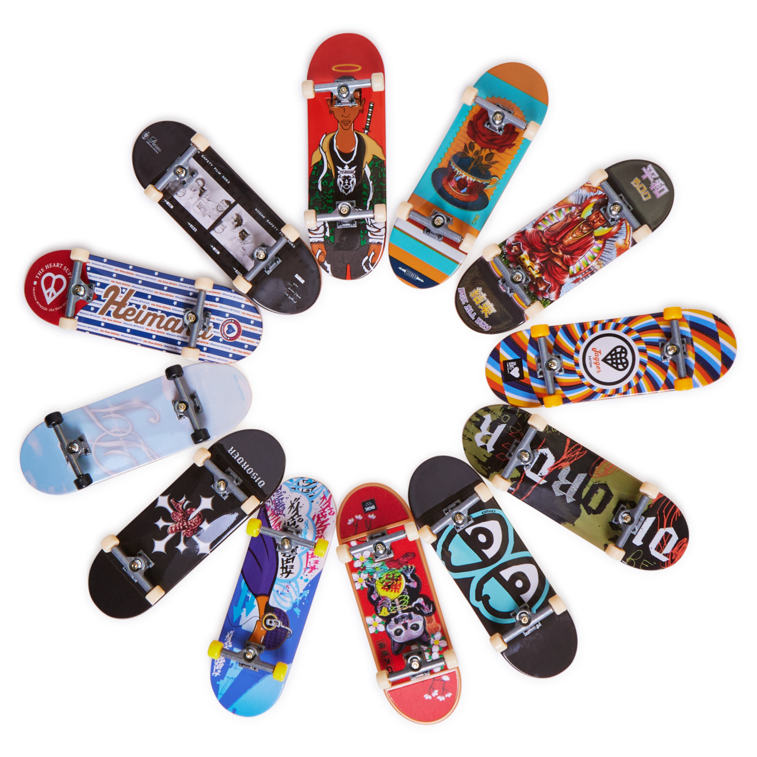 slide 4 of 7, Tech Deck 96mm Fingerboard with Authentic Designs Styles May Vary, 1 Each, 1 ct