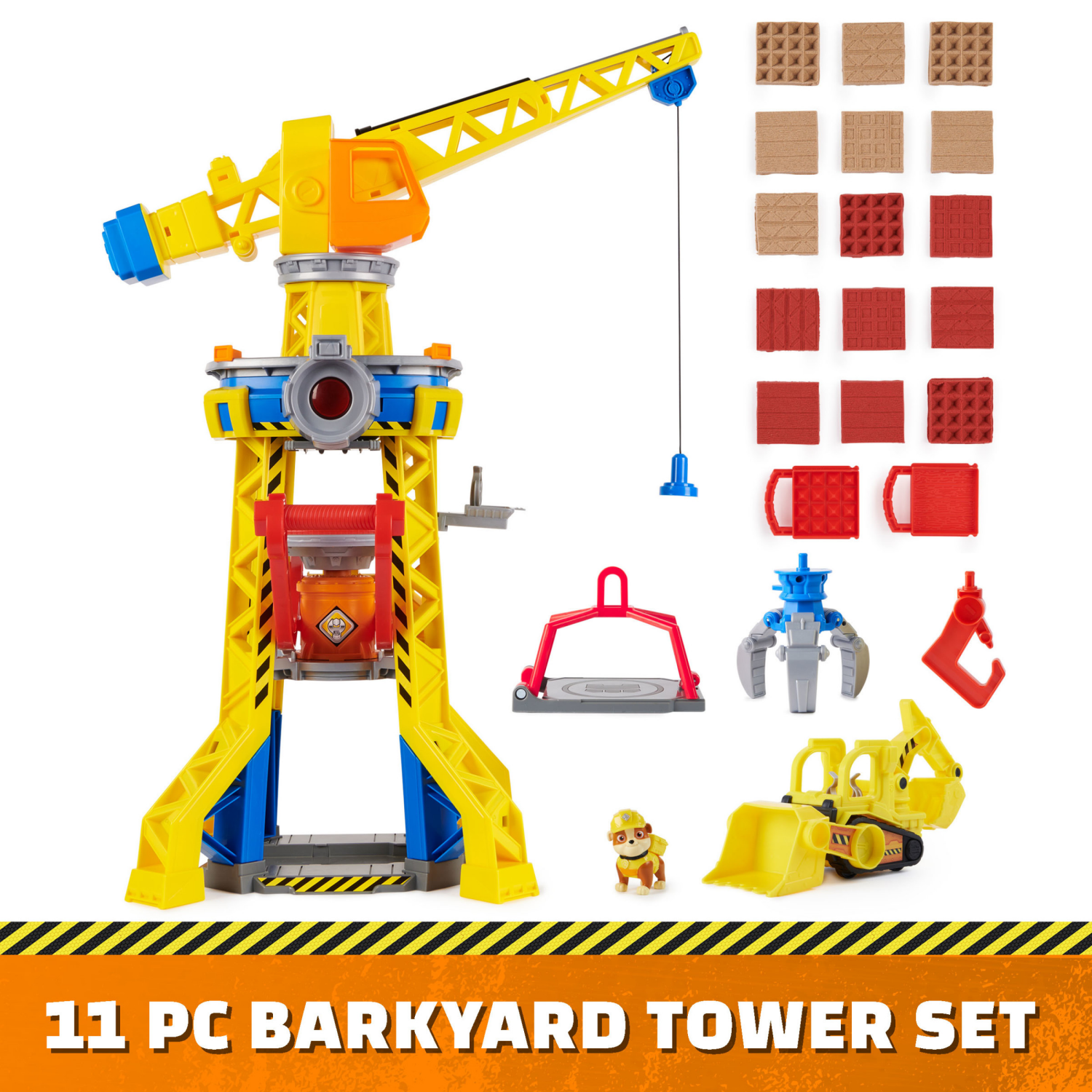 slide 2 of 7, Rubble & Crew Rubble Barkyard Toy Vehicle Playset, 1 ct
