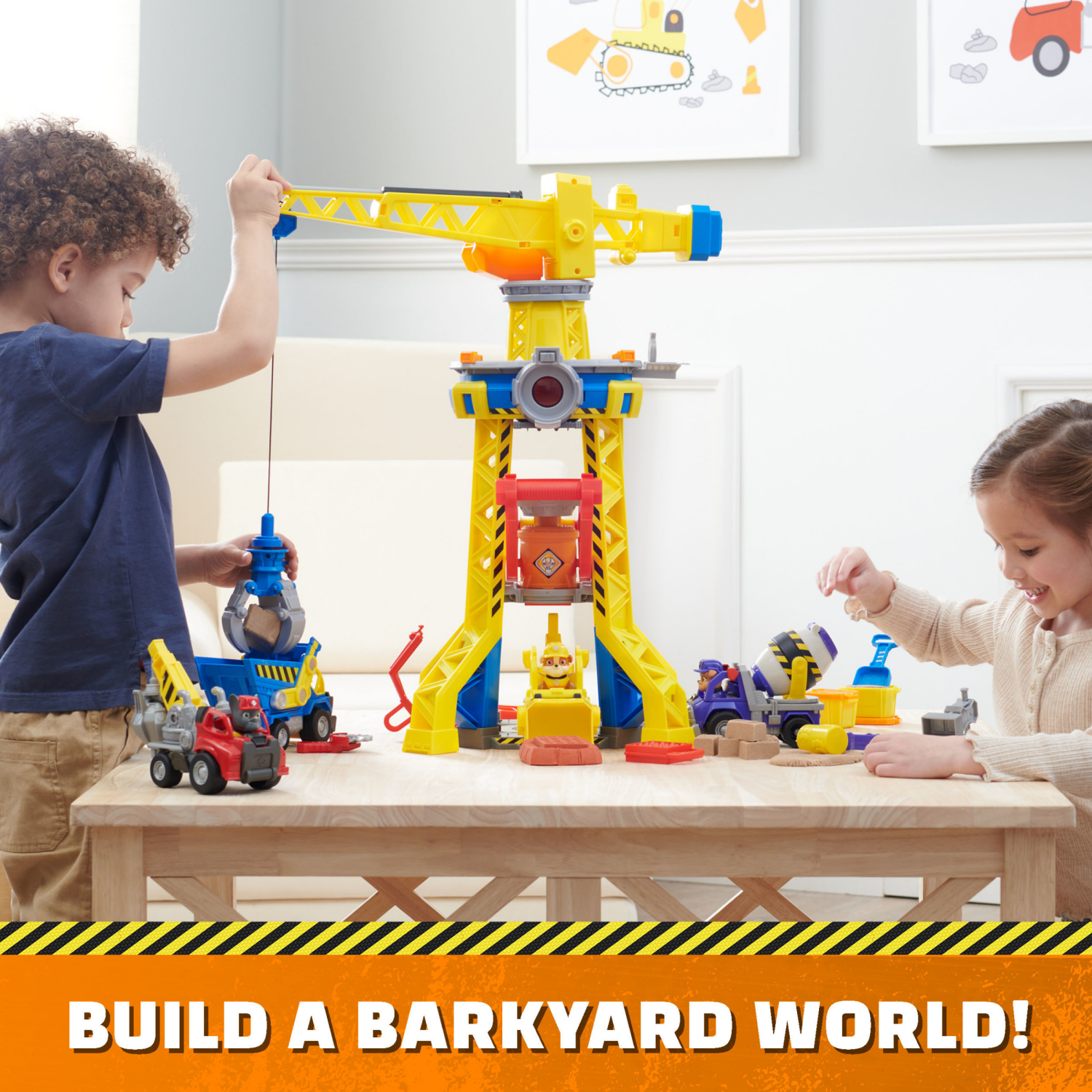 slide 7 of 7, Rubble & Crew Rubble Barkyard Toy Vehicle Playset, 1 ct