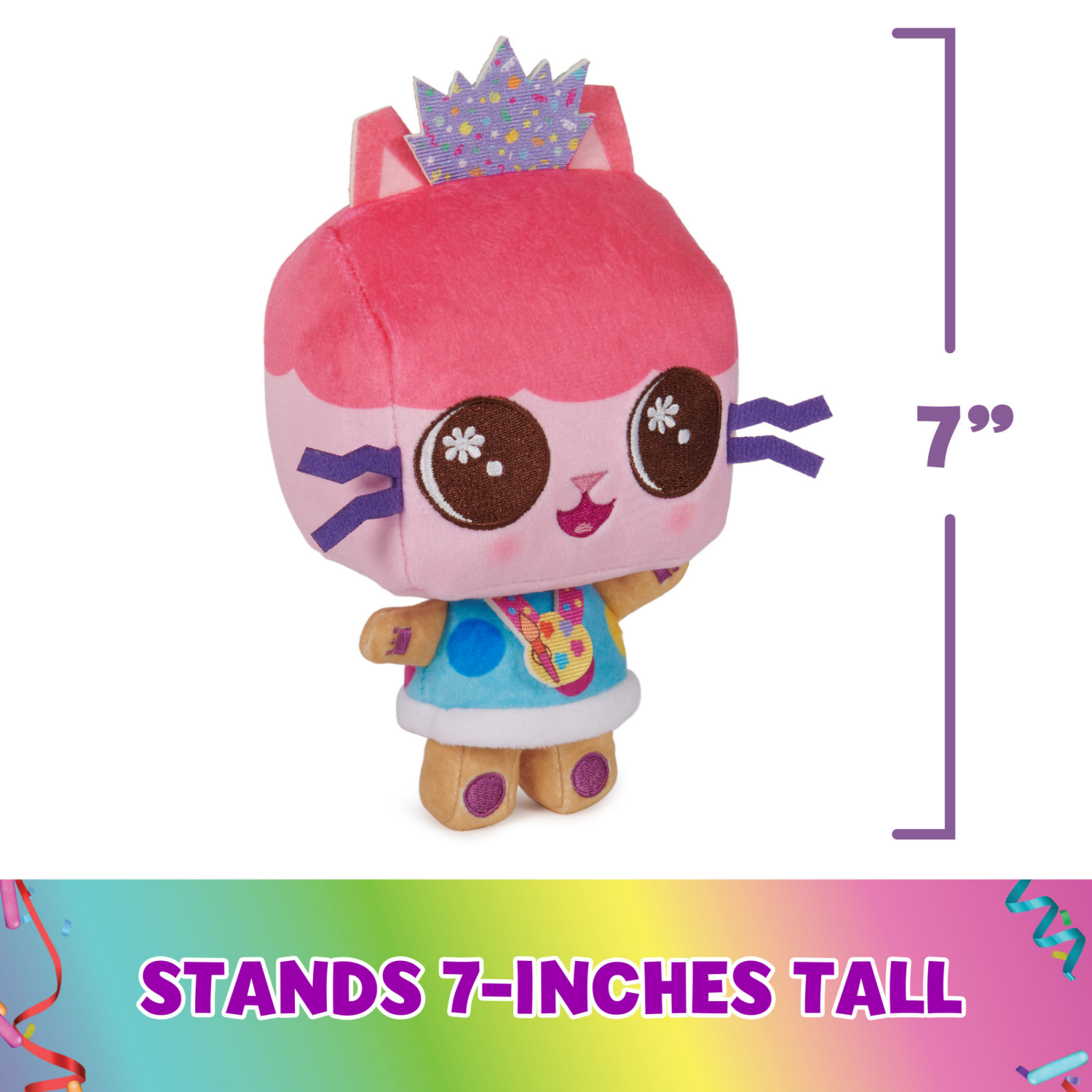 slide 6 of 7, Gabby Dollhouse Basic Plush Asst Cdu, 1 ct