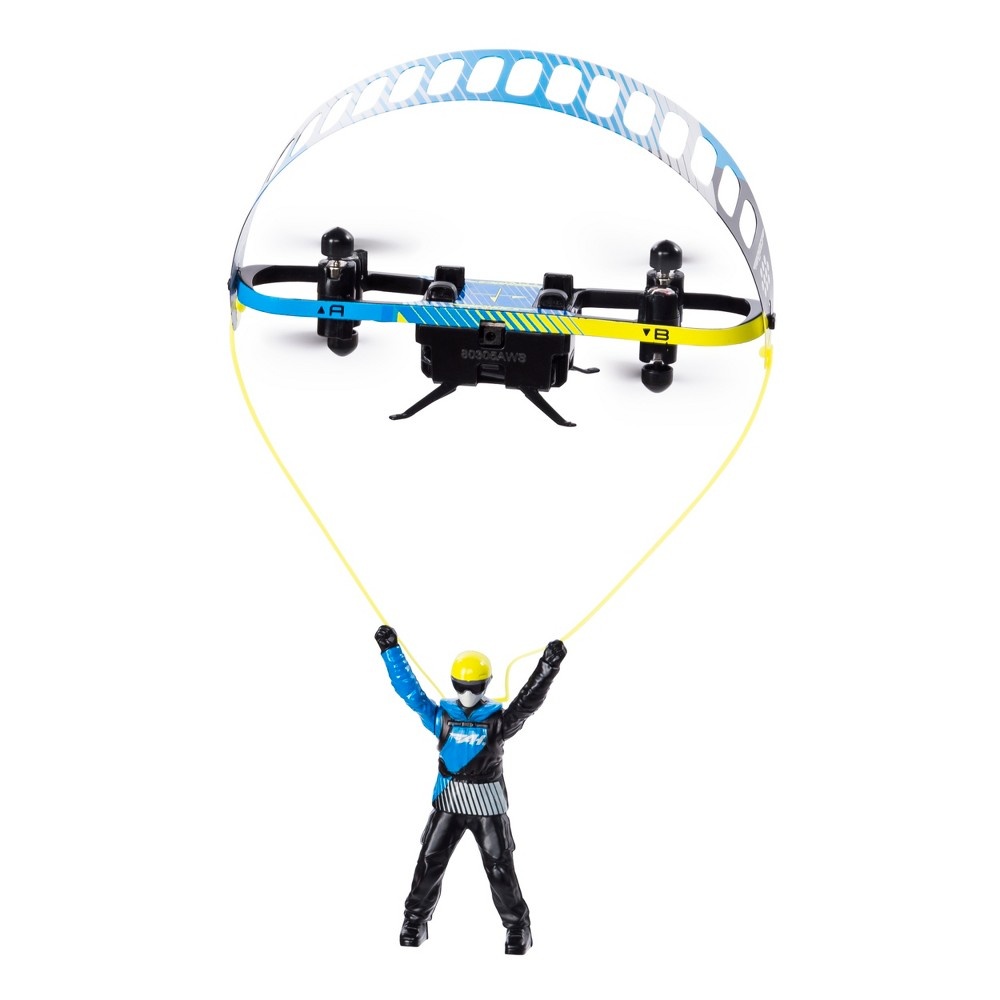 slide 2 of 9, Air Hogs 2-in-1 Extreme Air Board, Transforms from RC Stunt Board to Paraglider, 1 ct