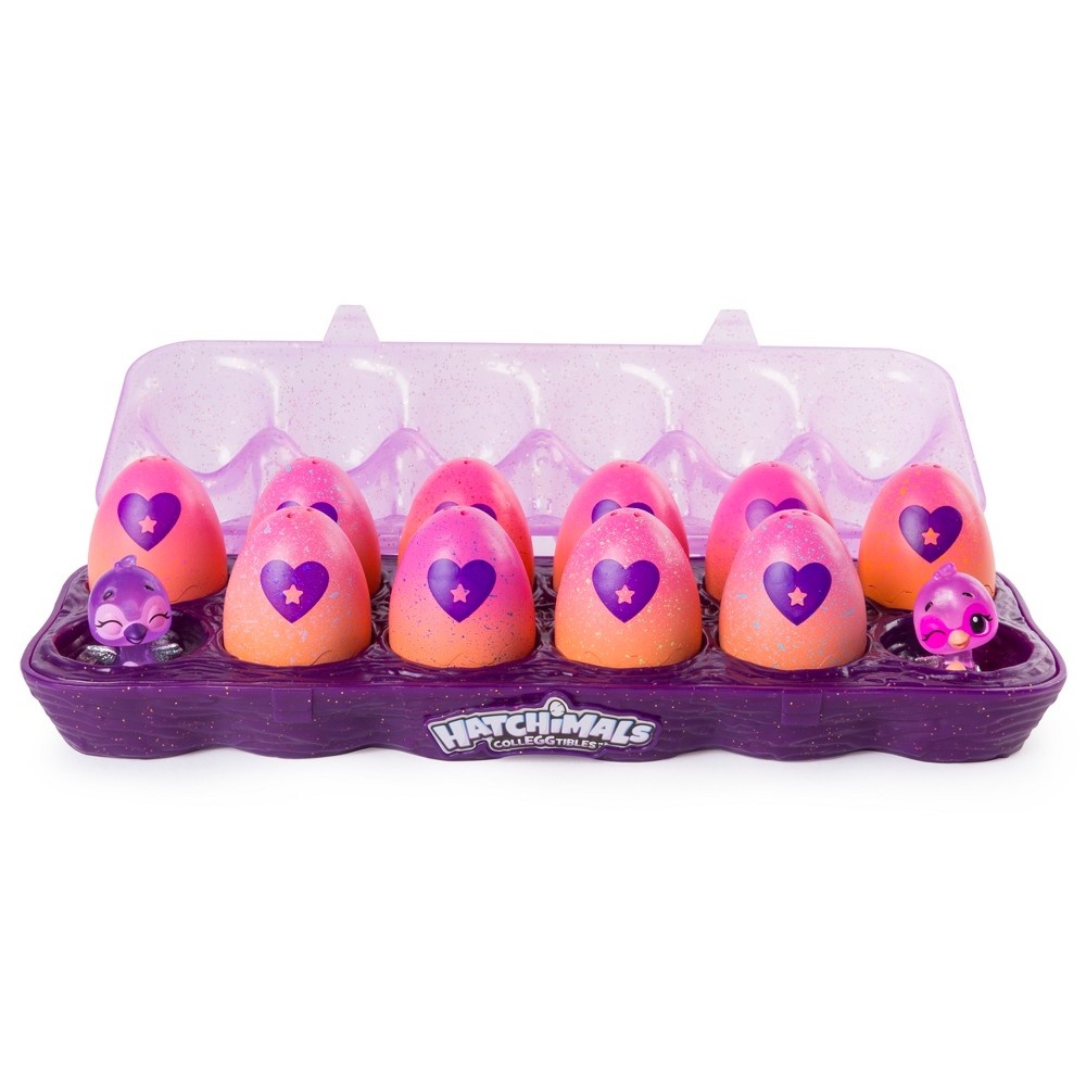 slide 6 of 7, Hatchimals CollEGGtibles Egg Carton with Exclusive Season 4 Hatchimals CollEGGtibles, for Ages 5 and Up (Styles and Colors May Vary), 12 ct