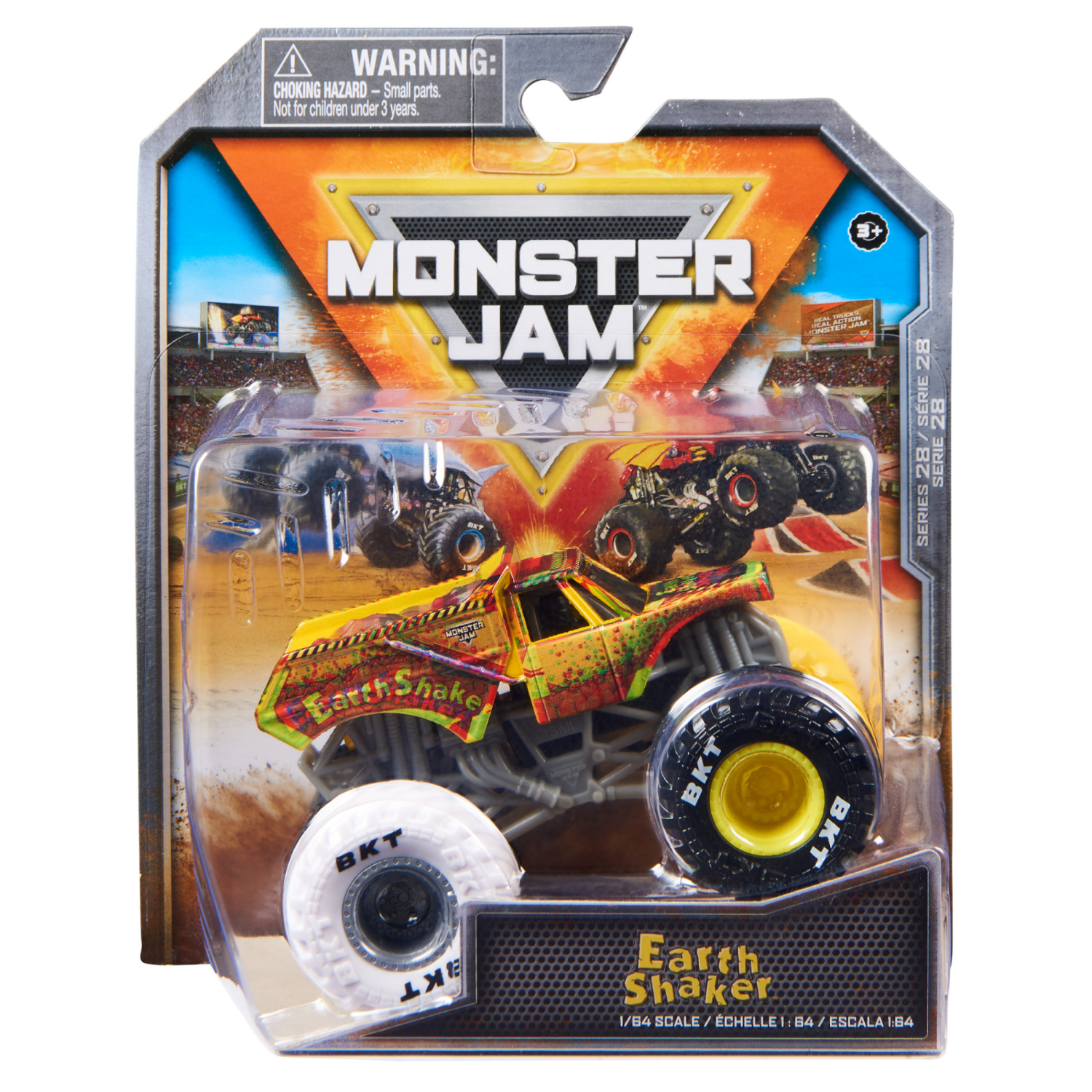 slide 1 of 7, Monster Jam, Official 1:64 Scale Die-Cast Monster Truck (Styles May Vary), 1 ct