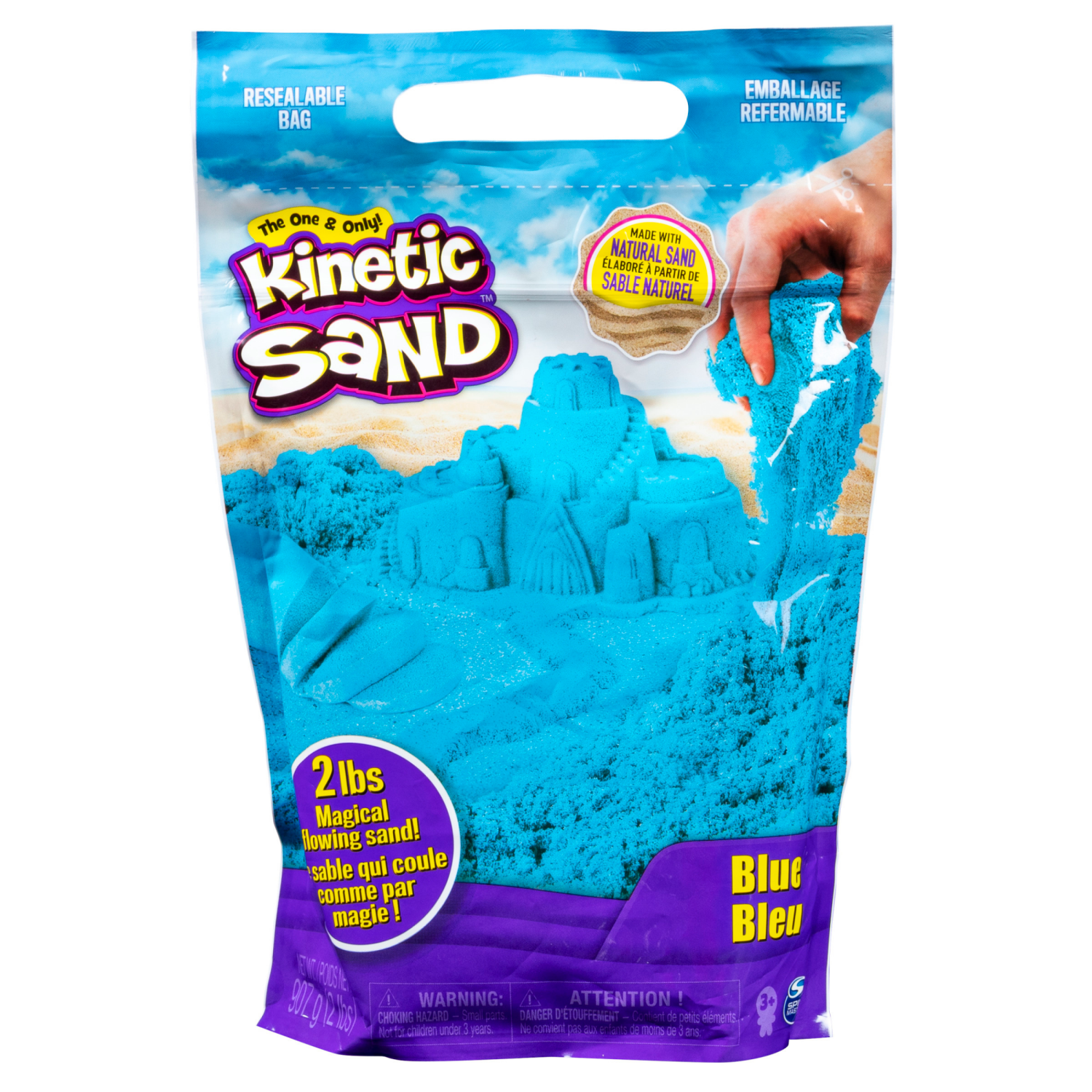 slide 5 of 5, Kinetic Sand the Original Moldable Sensory Play Sand, Colors May Vary, 1 ct