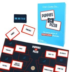 Puppies or Pizza? The Card Game of Impossible Choices | Family Games, Adult Games, Travel Games, Camping Games | Party Games for Adults & Kids Ages 8+
