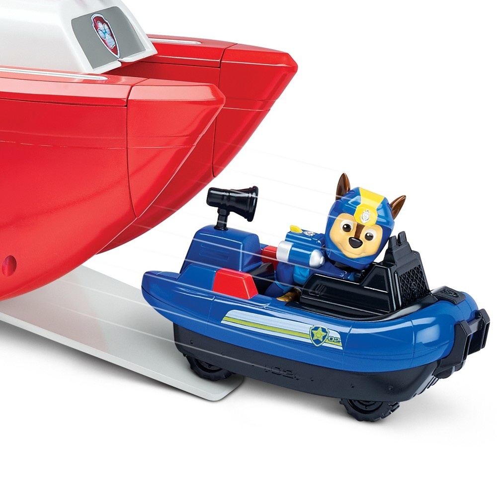slide 5 of 16, PAW Patrol Sea Patrol - Sea Patroller Transforming Vehicle With Lights And Sounds, 1 ct