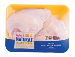 Hy-Vee Split Chicken Breast With Ribs Value Pack