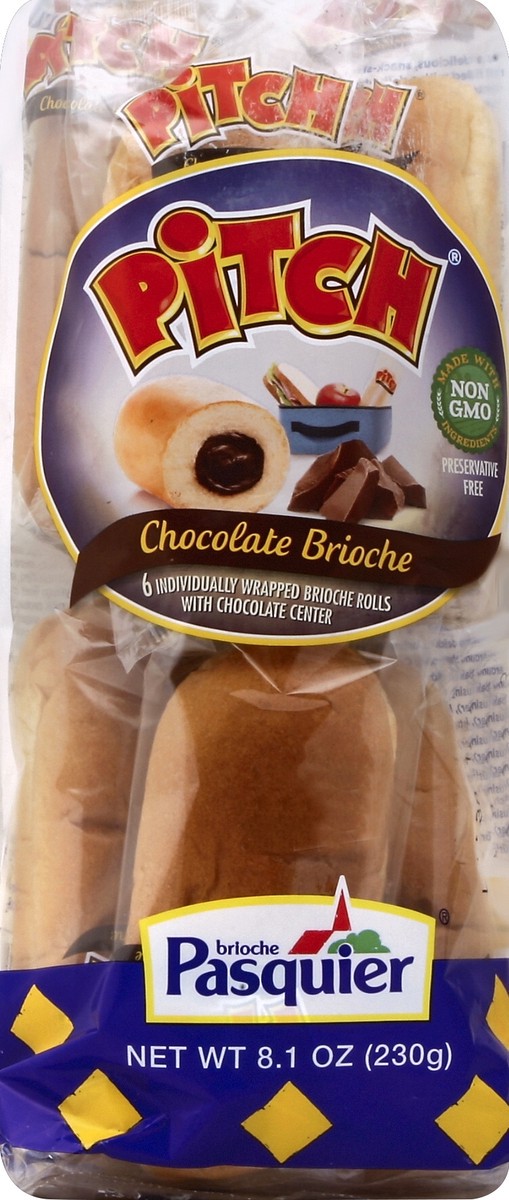 slide 2 of 5, Bioche Pasquier Pitch Brioche, Chocolate, 6 ct