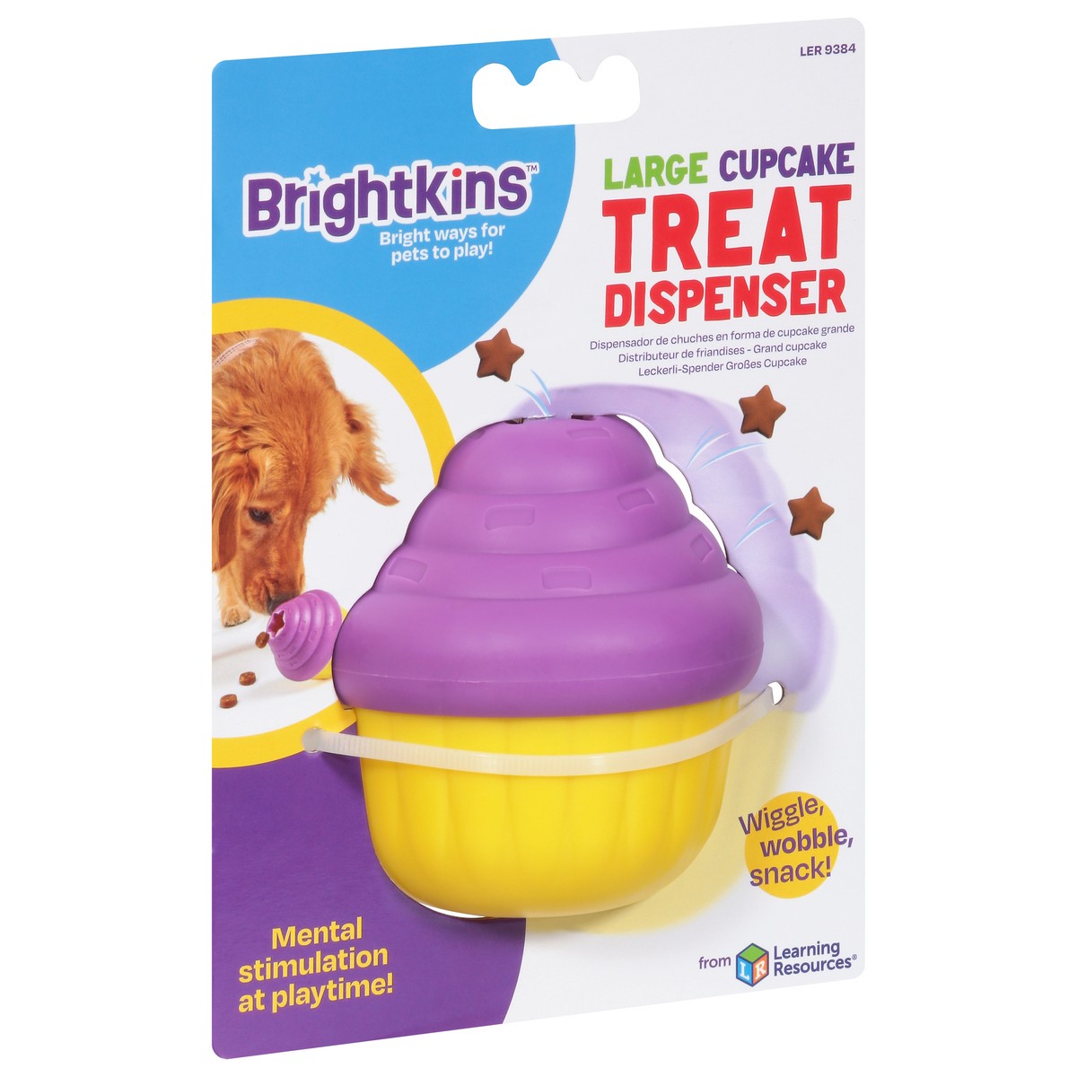 slide 7 of 13, Brightkins Large Cupcake Treat Dispenser Large 1 ea, 1 ct