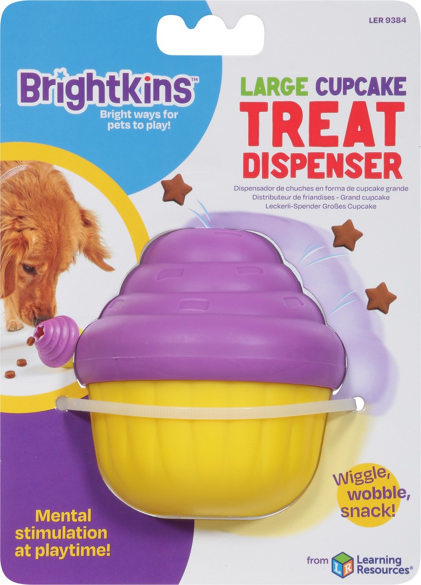 slide 11 of 13, Brightkins Large Cupcake Treat Dispenser Large 1 ea, 1 ct