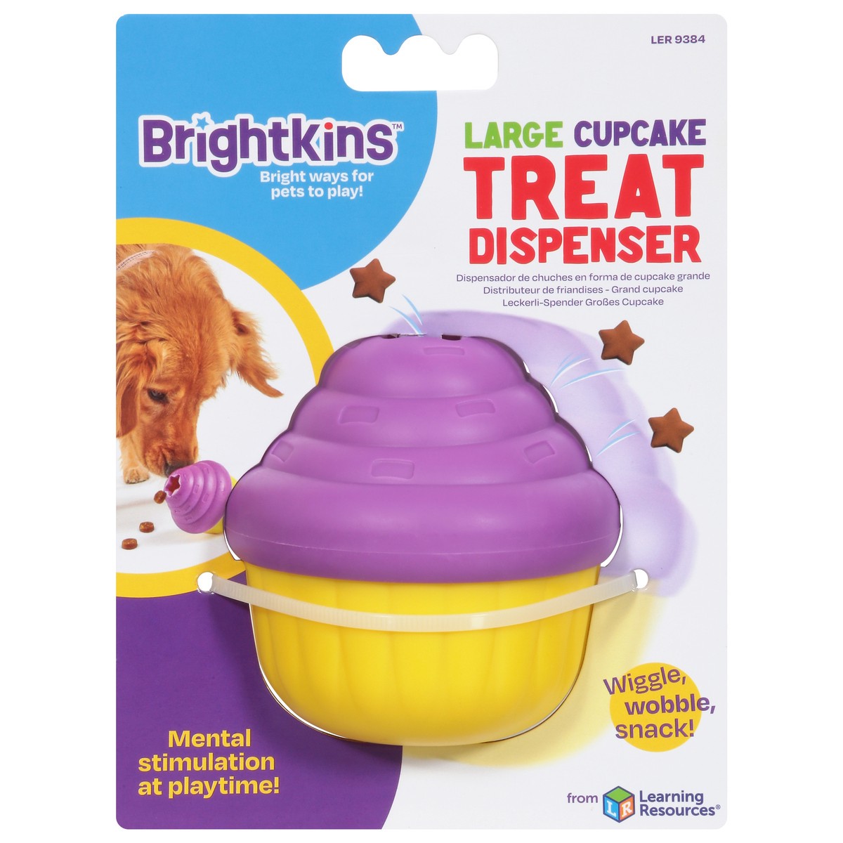 slide 13 of 13, Brightkins Large Cupcake Treat Dispenser Large 1 ea, 1 ct