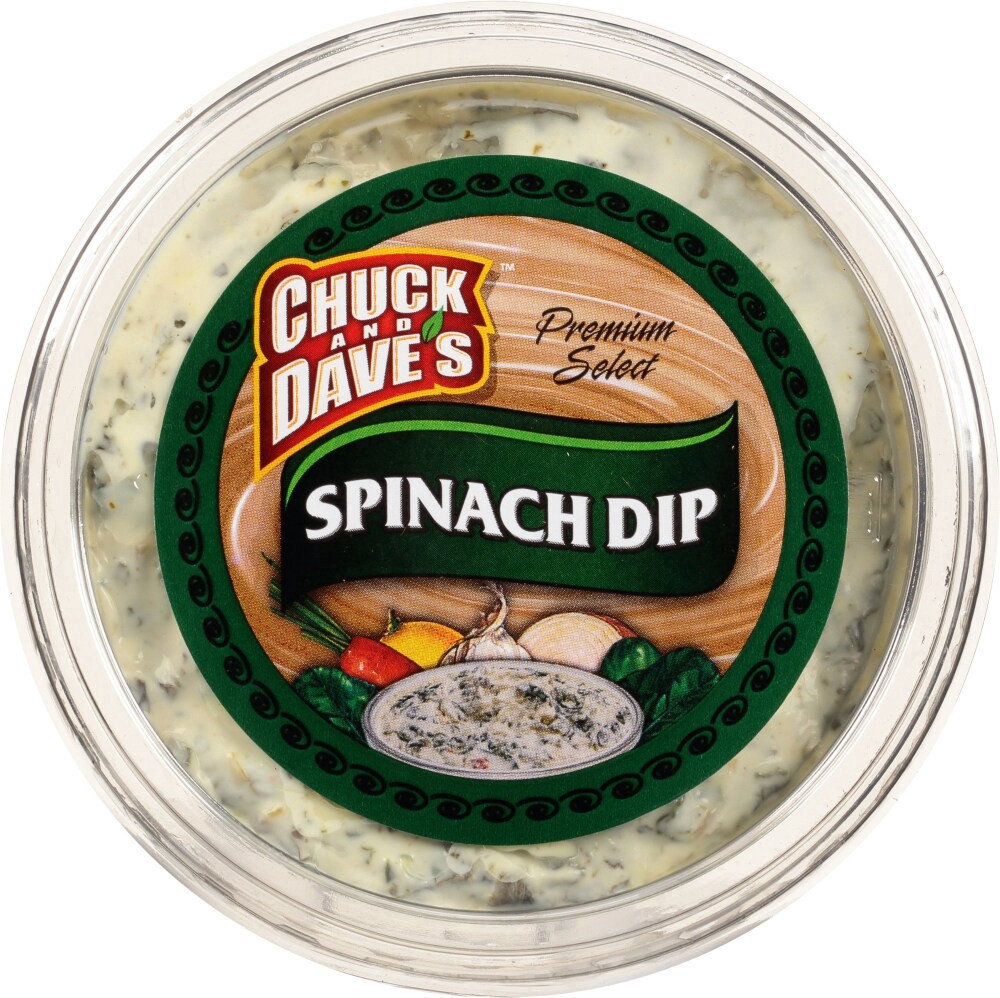 slide 3 of 4, Chuck And Dave's Chuck & Daves Chuck And Daves Spinach Dip, 16 oz