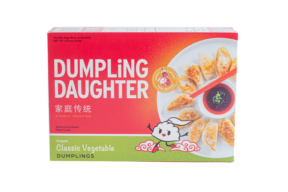 slide 2 of 2, Dumpling Daughter Vegan Classic Vegetable Dumplings 9.50 oz, 9.5 oz
