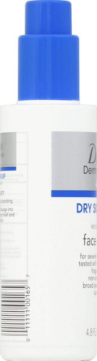 slide 3 of 6, Dove DermaSeries Face Cream Dry Skin Relief, 4.8 fl oz