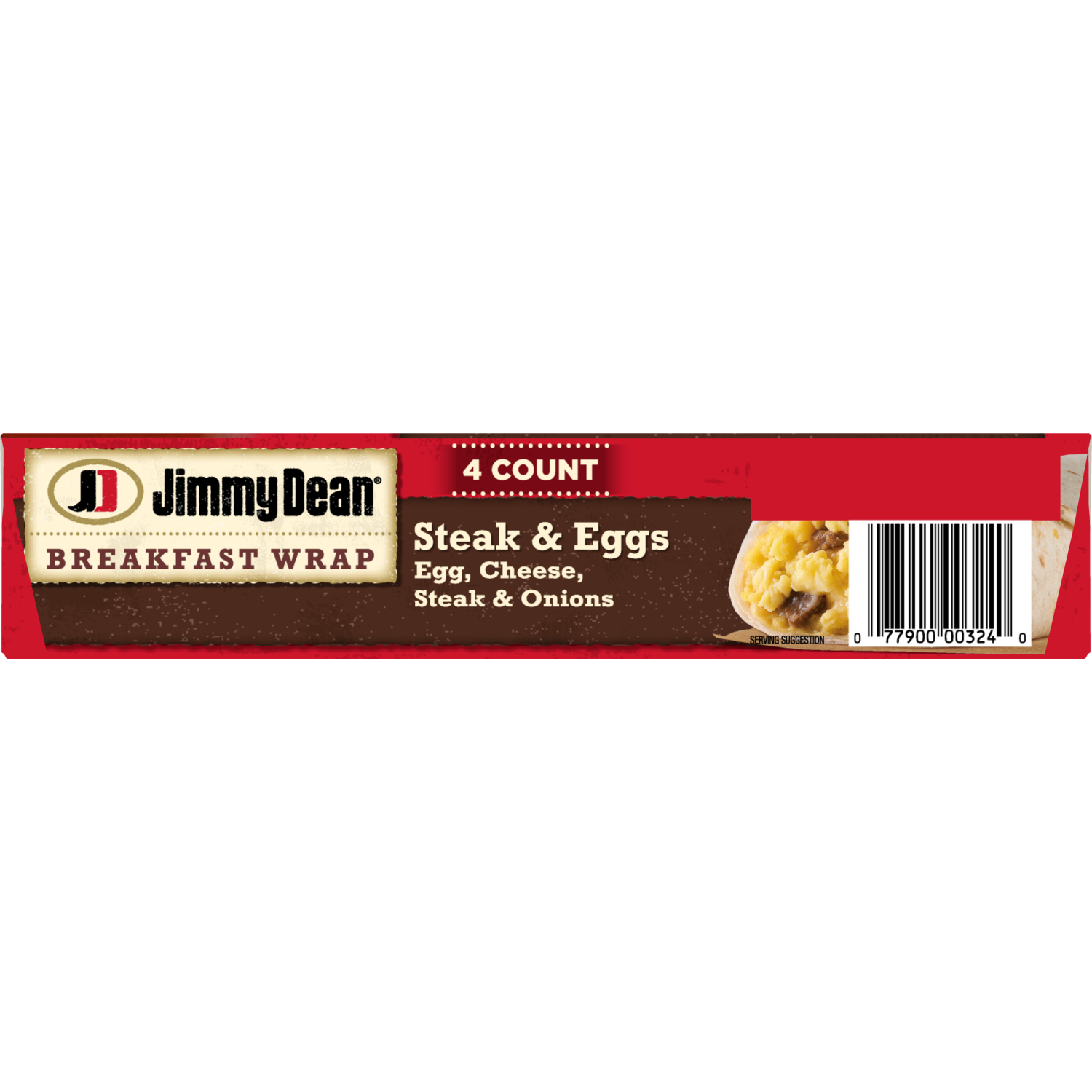 slide 4 of 8, Jimmy Dean Steak and Egg Breakfast Wraps 17 Ounces, 17 oz