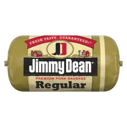 Jimmy Dean Premium Pork Regular Breakfast Sausage Roll, 16 ounces