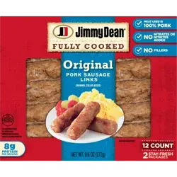 Jimmy Dean Fully Cooked Original Pork Breakfast Sausage Links