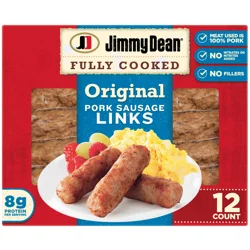 Jimmy Dean Fully Cooked Original Pork Sausage Links