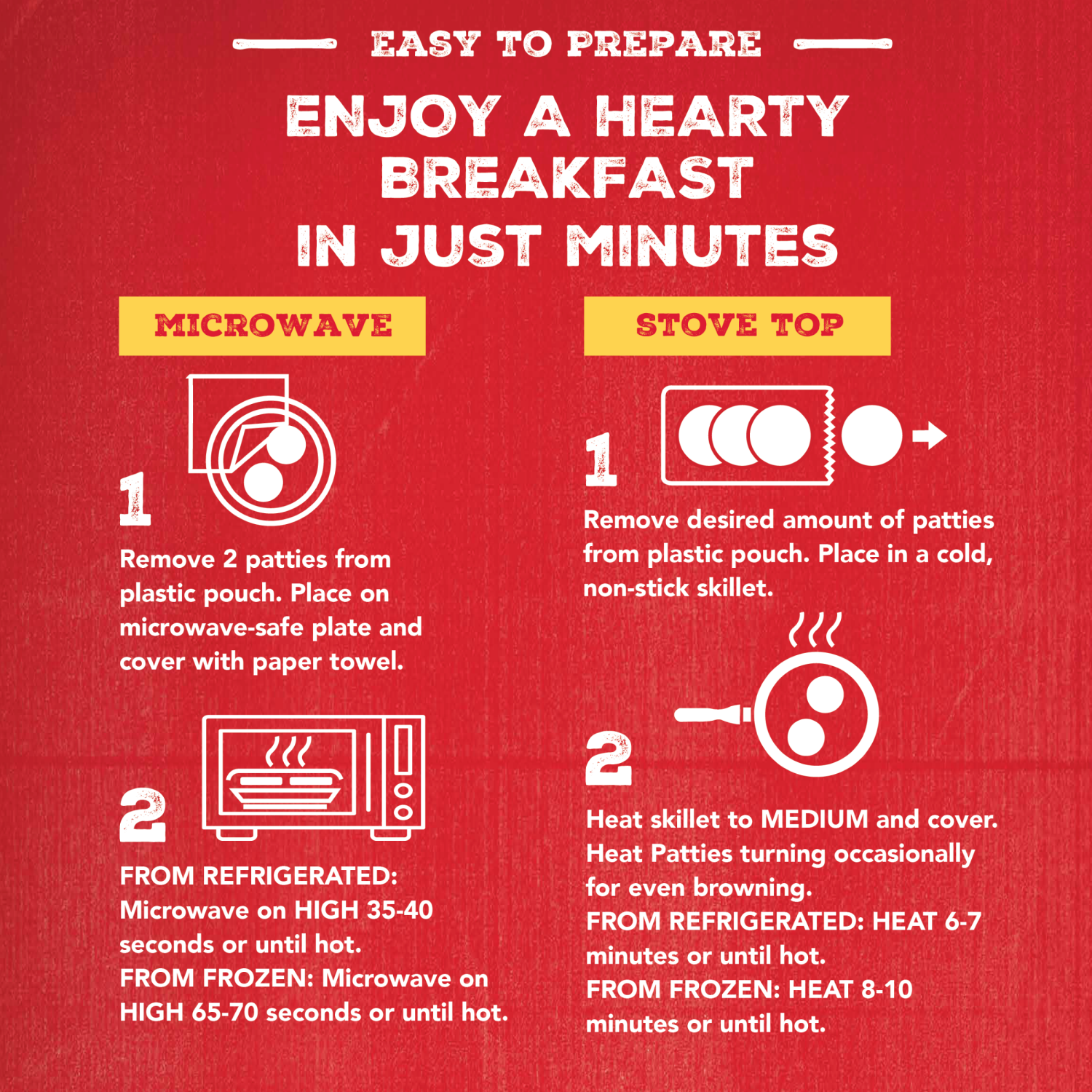 slide 4 of 4, Jimmy Dean Fully Cooked Original Pork Breakfast Sausage Patties, 9.6 oz