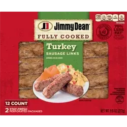 Jimmy Dean Fully Cooked Breakfast Turkey Sausage Links