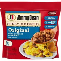 Jimmy Dean Fully Cooked Original Breakfast Sausage Crumbles