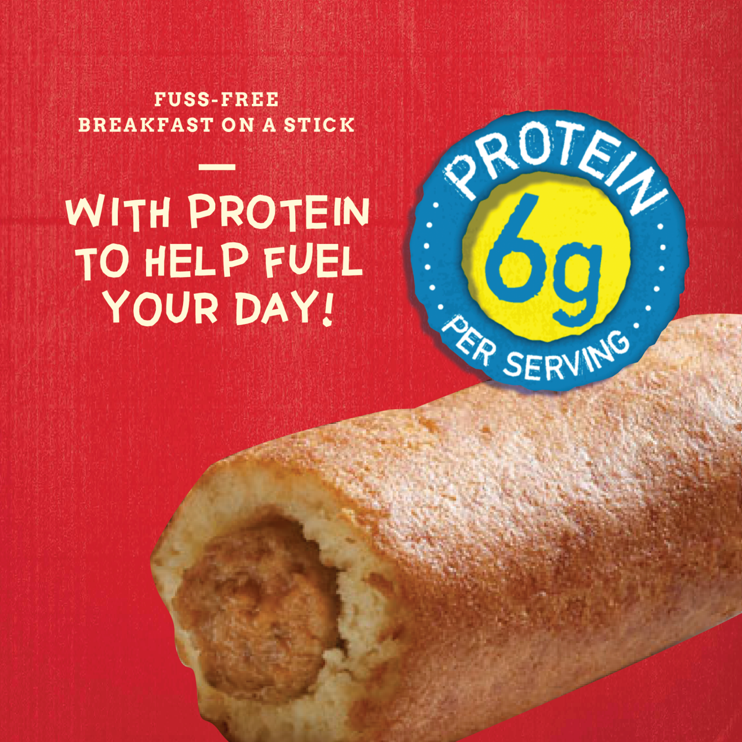 slide 2 of 5, Jimmy Dean Pancakes & Sausage on a Stick, Frozen Breakfast, 12 Count, 30 oz