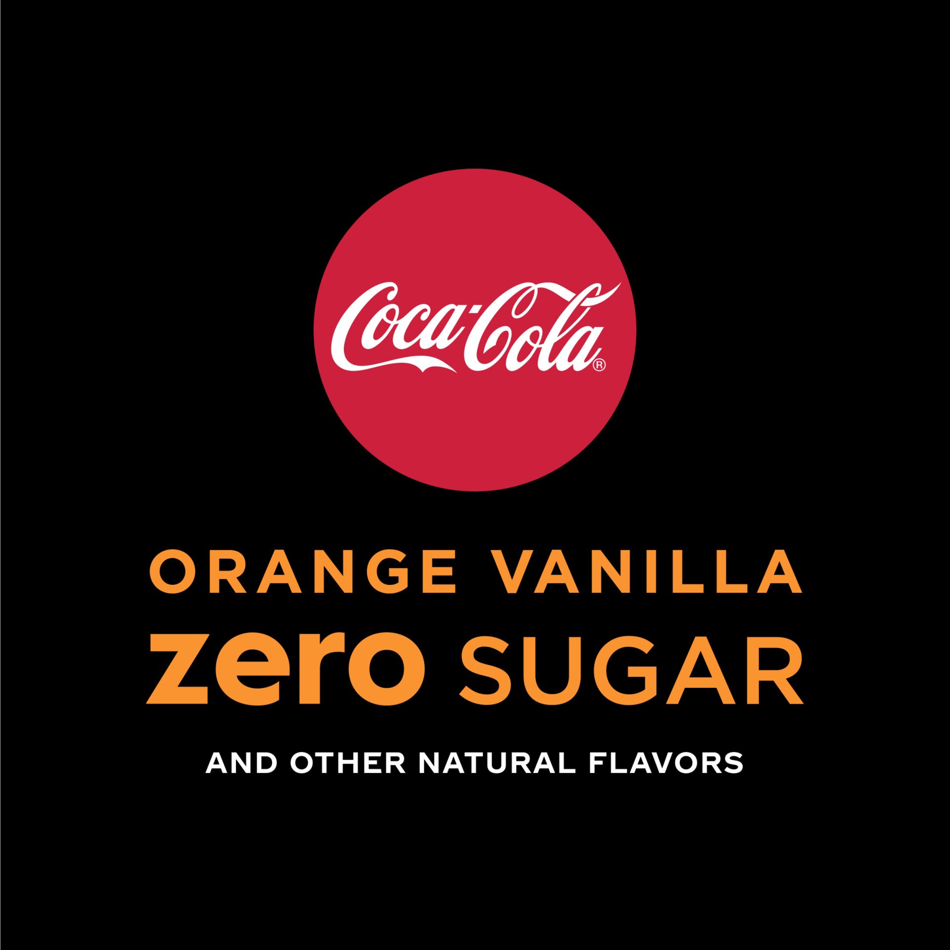 slide 4 of 7, Coca-Cola Orange Vanilla Zero Sugar Diet Soda Sugar Free Soft Drink, 20 fl oz, 20 oz