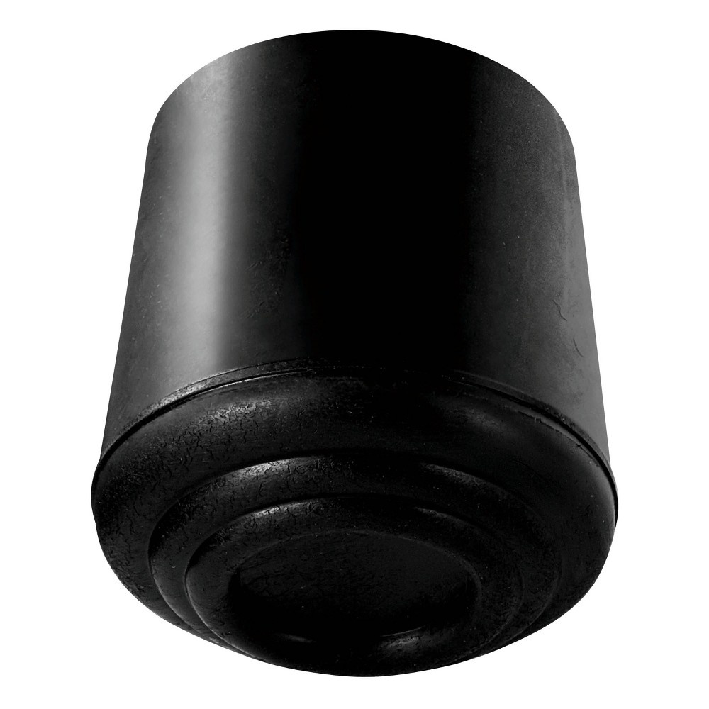 slide 2 of 4, Scotch Rubber Chair Tips Black, 4 ct