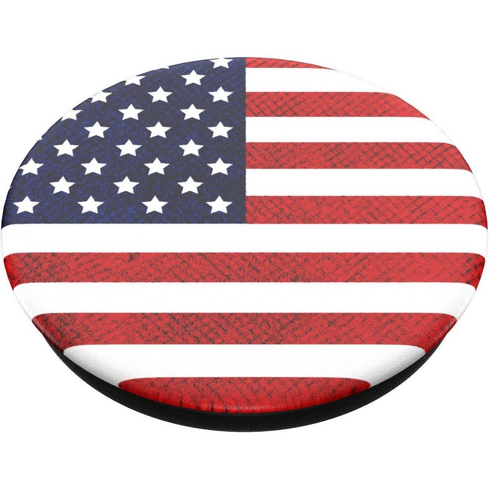 slide 5 of 5, PopSockets PopGrip Cell Phone Grip & Stand - Vintage American Flag, 1 ct