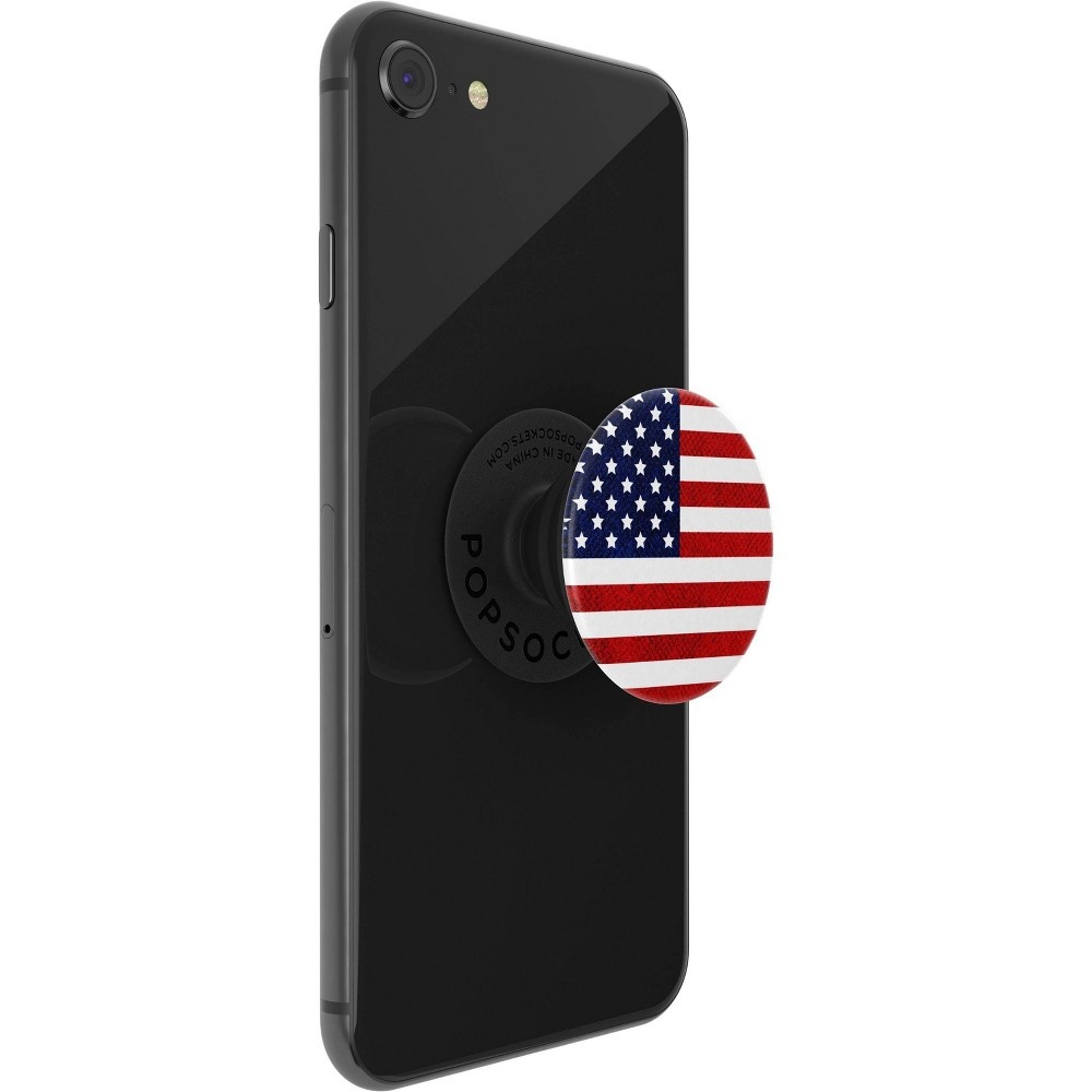 slide 4 of 5, PopSockets PopGrip Cell Phone Grip & Stand - Vintage American Flag, 1 ct