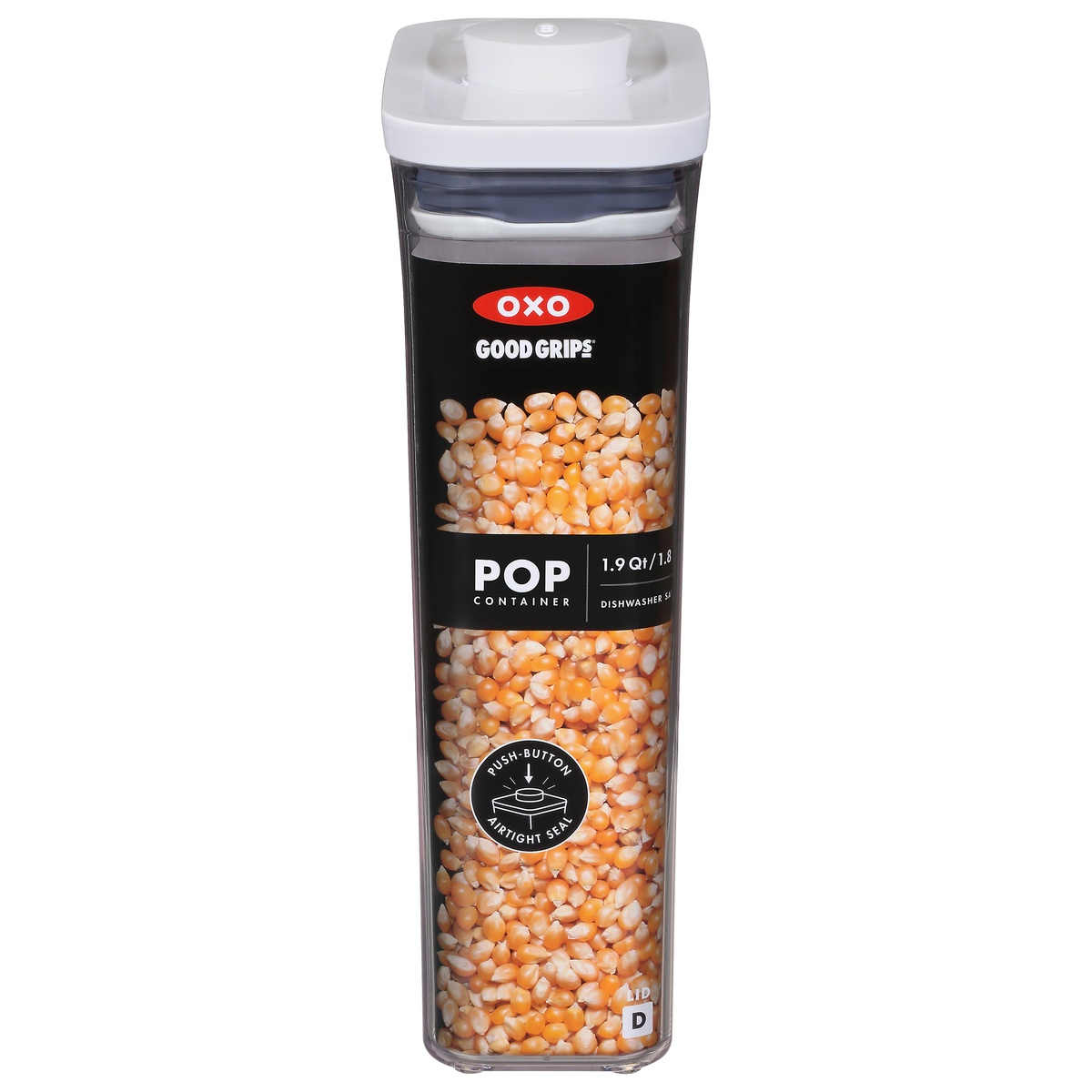 OXO Good Grips POP Container - Airtight Food Storage - 1.9 Qt for Snacks,  Sugar and More