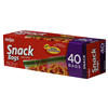 slide 6 of 17, Meijer Double Zipper Snack Bags, 40 ct