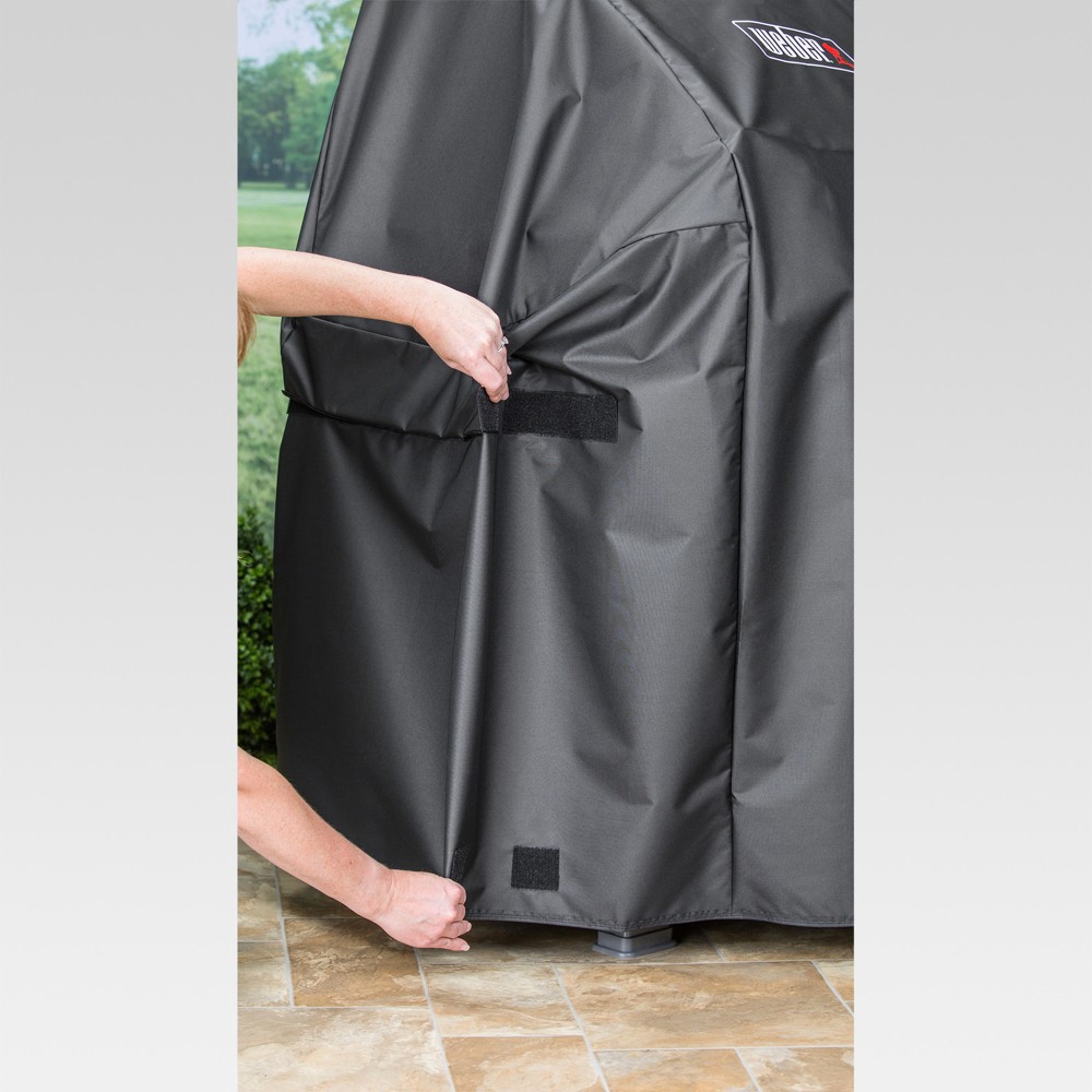 slide 7 of 7, Weber Spirit 200 and Spirit II 200 Series Grill Cover - Black, 1 ct