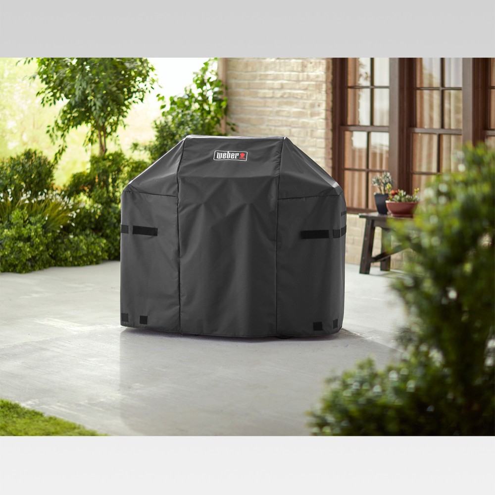 slide 3 of 7, Weber Spirit 200 and Spirit II 200 Series Grill Cover - Black, 1 ct